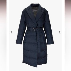 Brunello Cucinelli Reversible Goose Down Long Coat Woman